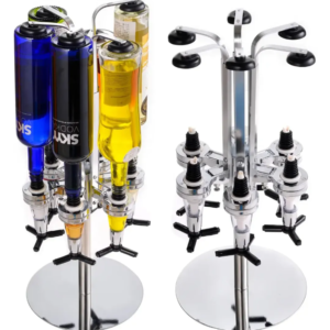 Botellero De Shot 360° Para 6 Bebidas