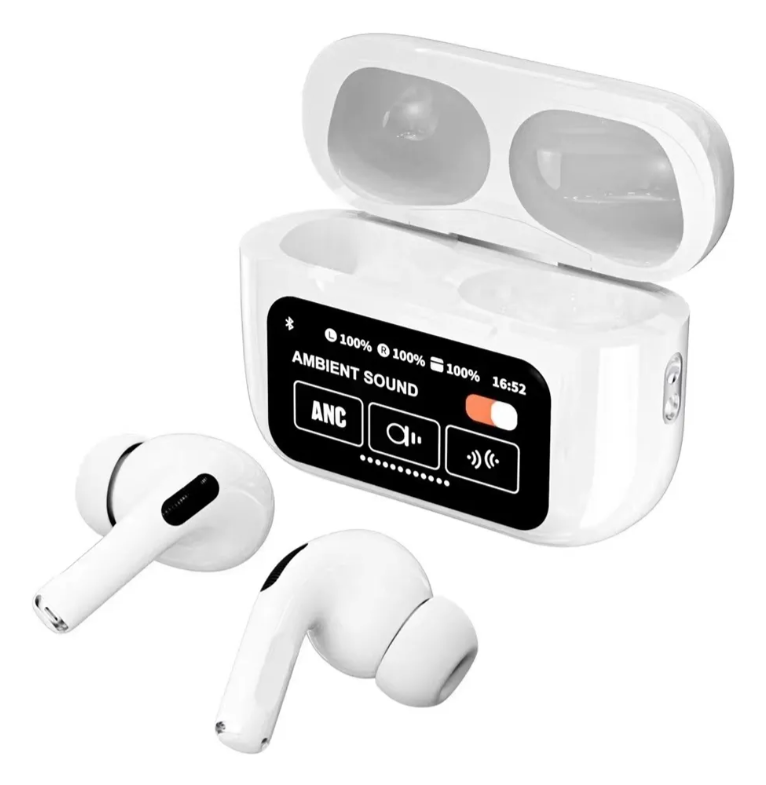 Audifonos A9 con Pantalla y Cancelacion De Ruido