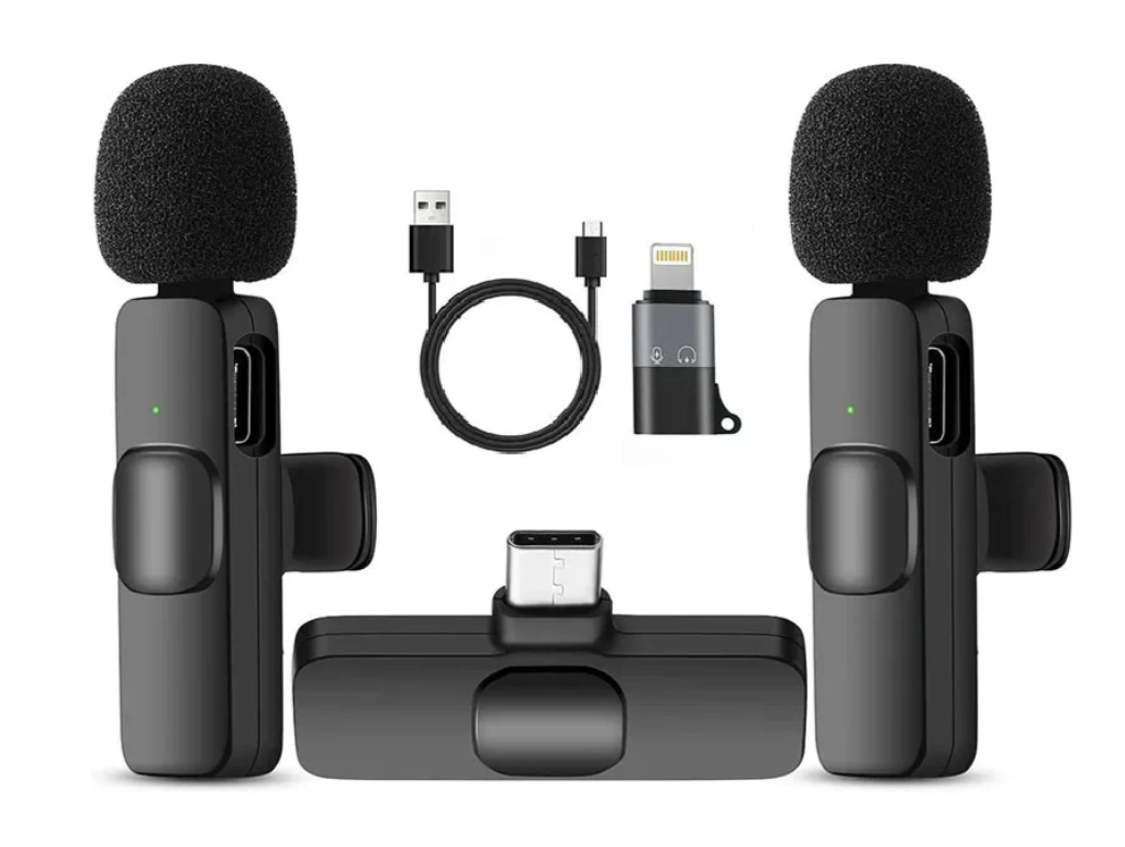 Microfono De Solapa X2 Iphone Y Android
