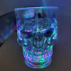 Vaso Luminoso Calavera